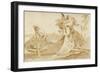 Flight into Egypt, 1725-35-Giovanni Battista Tiepolo-Framed Giclee Print