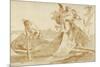 Flight into Egypt, 1725-35-Giovanni Battista Tiepolo-Mounted Giclee Print