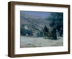 Flight into Egypt, 1899-Henry Ossawa Tanner-Framed Premium Giclee Print