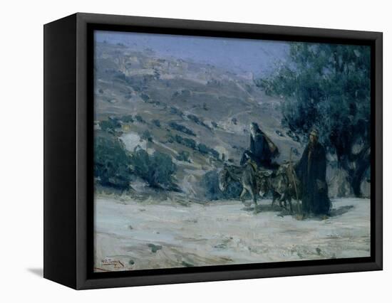 Flight into Egypt, 1899-Henry Ossawa Tanner-Framed Stretched Canvas