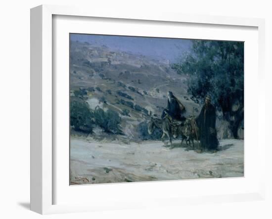 Flight into Egypt, 1899-Henry Ossawa Tanner-Framed Giclee Print