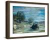 Flight into Egypt, 1921 (Oil on Panel)-Henry Ossawa Tanner-Framed Giclee Print