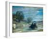 Flight into Egypt, 1921 (Oil on Panel)-Henry Ossawa Tanner-Framed Giclee Print