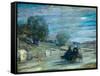 Flight into Egypt, 1921 (Oil on Panel)-Henry Ossawa Tanner-Framed Stretched Canvas