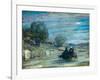 Flight into Egypt, 1921 (Oil on Panel)-Henry Ossawa Tanner-Framed Giclee Print