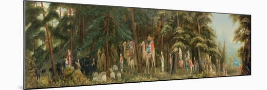 Flight into Egypt, 19Th Century-James Smetham-Mounted Giclee Print