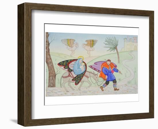 Flight into Egypt, 2005-Gillian Lawson-Framed Giclee Print