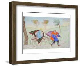 Flight into Egypt, 2005-Gillian Lawson-Framed Giclee Print