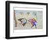 Flight into Egypt, 2005-Gillian Lawson-Framed Giclee Print