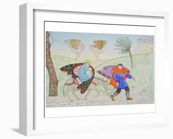 Flight into Egypt, 2005-Gillian Lawson-Framed Giclee Print