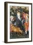 Flight into Egypt, Altarpiece from Verdu, 1432-34-Jaume Ferrer II-Framed Giclee Print