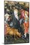 Flight into Egypt, Altarpiece from Verdu, 1432-34-Jaume Ferrer II-Mounted Giclee Print