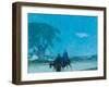 Flight into Egypt, C.1907-12 (Oil on Canvas)-Henry Ossawa Tanner-Framed Giclee Print