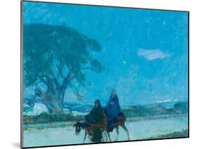 Flight into Egypt, C.1907-12 (Oil on Canvas)-Henry Ossawa Tanner-Mounted Giclee Print