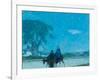 Flight into Egypt, C.1907-12 (Oil on Canvas)-Henry Ossawa Tanner-Framed Giclee Print