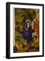 Flight into Egypt, Detail from Right Panel of Champmol Altar-Melchior Broederlam-Framed Giclee Print