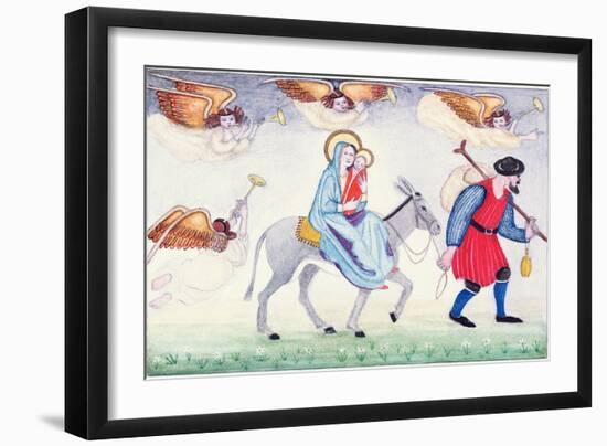 Flight into Egypt III-Gillian Lawson-Framed Giclee Print