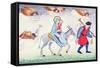 Flight into Egypt III-Gillian Lawson-Framed Stretched Canvas