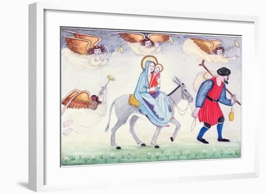 Flight into Egypt III-Gillian Lawson-Framed Giclee Print