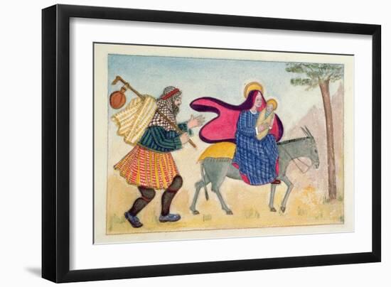 Flight into Egypt IV-Gillian Lawson-Framed Giclee Print