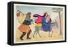 Flight into Egypt IV-Gillian Lawson-Framed Stretched Canvas