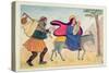 Flight into Egypt IV-Gillian Lawson-Stretched Canvas