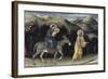 Flight into Egypt (Predella Detail from Adoration-Gentile Da Fabriano-Framed Giclee Print