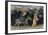 Flight into Egypt (Predella Detail from Adoration-Gentile Da Fabriano-Framed Giclee Print