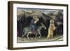 Flight into Egypt (Predella Detail from Adoration-Gentile Da Fabriano-Framed Giclee Print