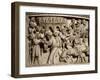 Flight into Egypt, Scene from the Life of Christ, Panel on the Pulpit in the Cathedral of Pisa-Giovanni Pisano-Framed Giclee Print