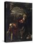 Flight into Egypt-Jacopo Robusti Tintoretto-Stretched Canvas