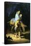 Flight into Egypt-Rembrandt van Rijn-Framed Stretched Canvas