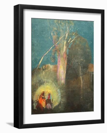 Flight into Egypt-Odilon Redon-Framed Giclee Print