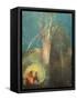 Flight into Egypt-Odilon Redon-Framed Stretched Canvas