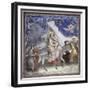 Flight into Egypt-Giotto di Bondone-Framed Giclee Print