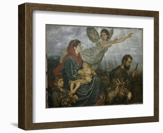 Flight into Egypt-Hans Thoma-Framed Giclee Print