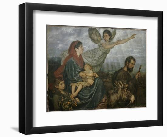 Flight into Egypt-Hans Thoma-Framed Giclee Print