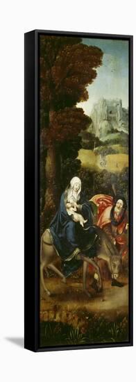 Flight into Egypt-null-Framed Stretched Canvas