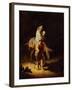 Flight into Egypt-Rembrandt van Rijn-Framed Giclee Print