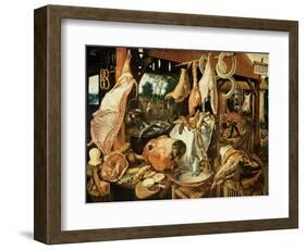 Flight Into Egypt-Pieter Aertsen-Framed Giclee Print