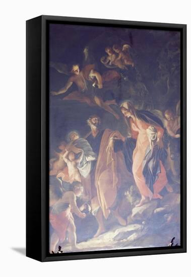 Flight into Egypt-Andrea Pozzo-Framed Stretched Canvas