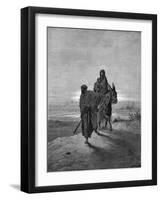 Flight into Egypt-Gustave Dore-Framed Giclee Print