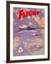 Flight' magazine cover - Handley Page Victors, 1957-Laurence Fish-Framed Giclee Print