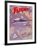 Flight' magazine cover - Handley Page Victors, 1957-Laurence Fish-Framed Giclee Print