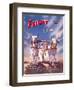 Flight' magazine cover - Viscount Aircraft of the Indian Air Force, 1950s-Laurence Fish-Framed Giclee Print