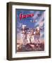 Flight' magazine cover - Viscount Aircraft of the Indian Air Force, 1950s-Laurence Fish-Framed Giclee Print