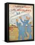 Flight - No More Borders-Juan Gris-Framed Stretched Canvas