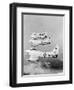 Flight of F-86 Sabrejets Guard the Philippines-null-Framed Photographic Print