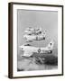 Flight of F-86 Sabrejets Guard the Philippines-null-Framed Photographic Print