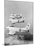 Flight of F-86 Sabrejets Guard the Philippines-null-Mounted Photographic Print